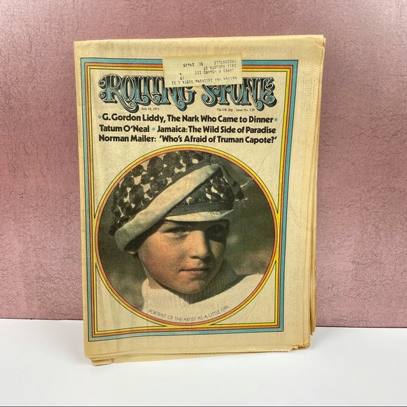 Vintage Rolling Stone Magazine Gordon Liddy Truman Capote July 19, 1973 Music - Picture 1 of 4